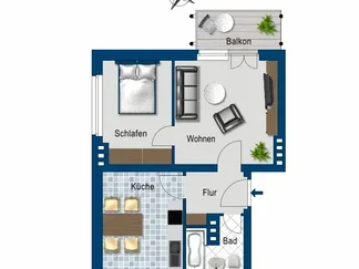 Wohnung Cracauer Straße in Magdeburg