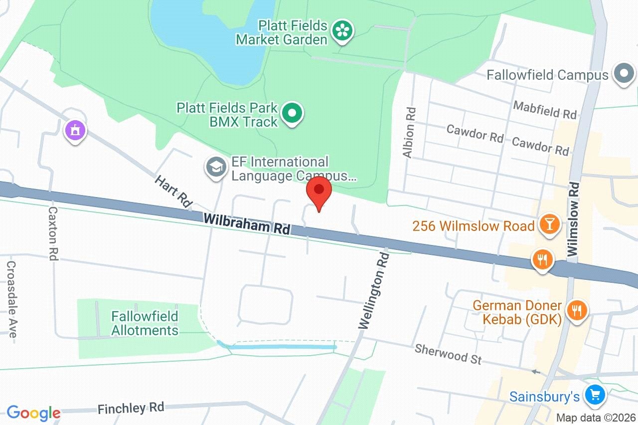 Flat Wilbraham Road in Manchester