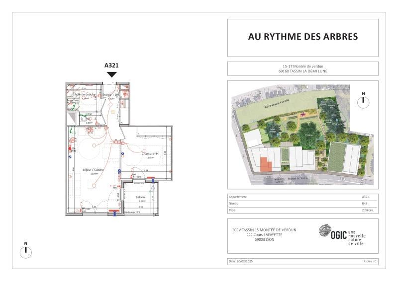 Appartement Montée de Verdun à Tassin-la-Demi-Lune