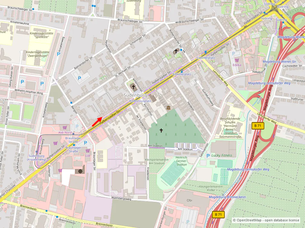 Wohnung Halberstädter Straße in Magdeburg
