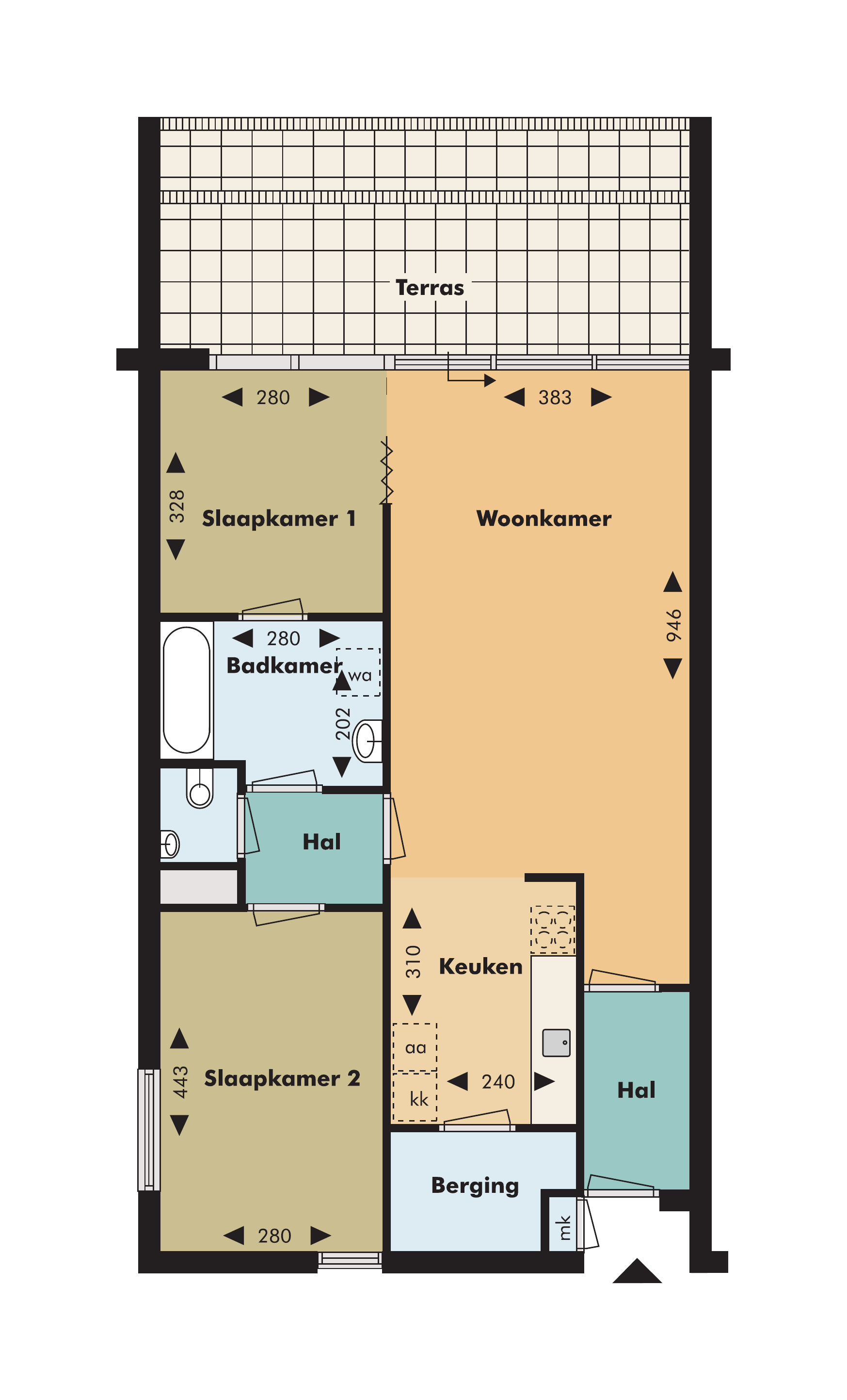 Appartement Parkzicht 50 in Leiden