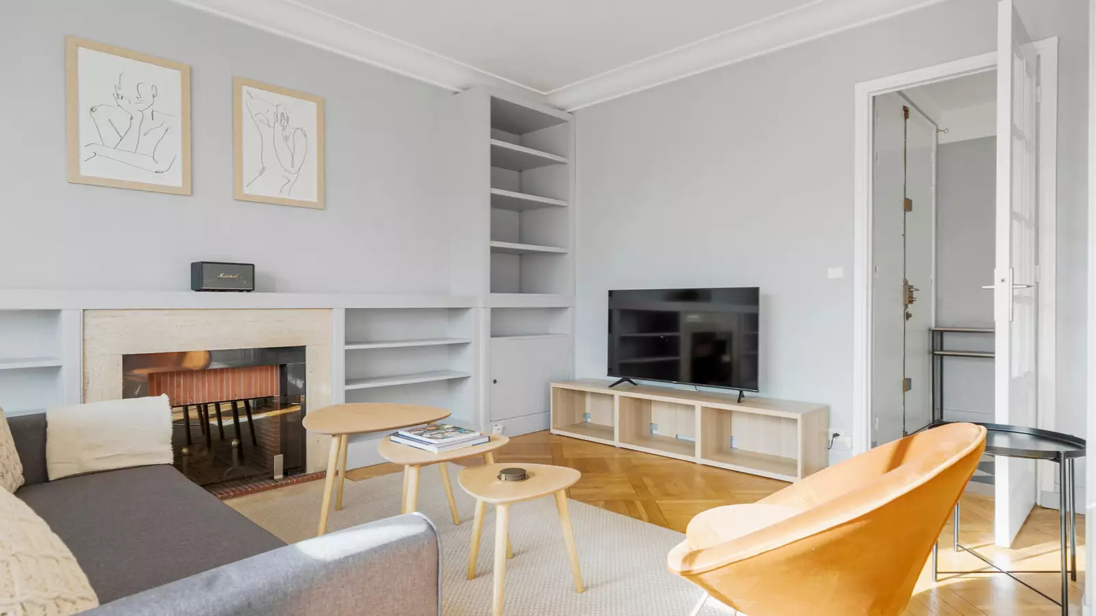 Flat Rue Léon Bonnat in Paris
