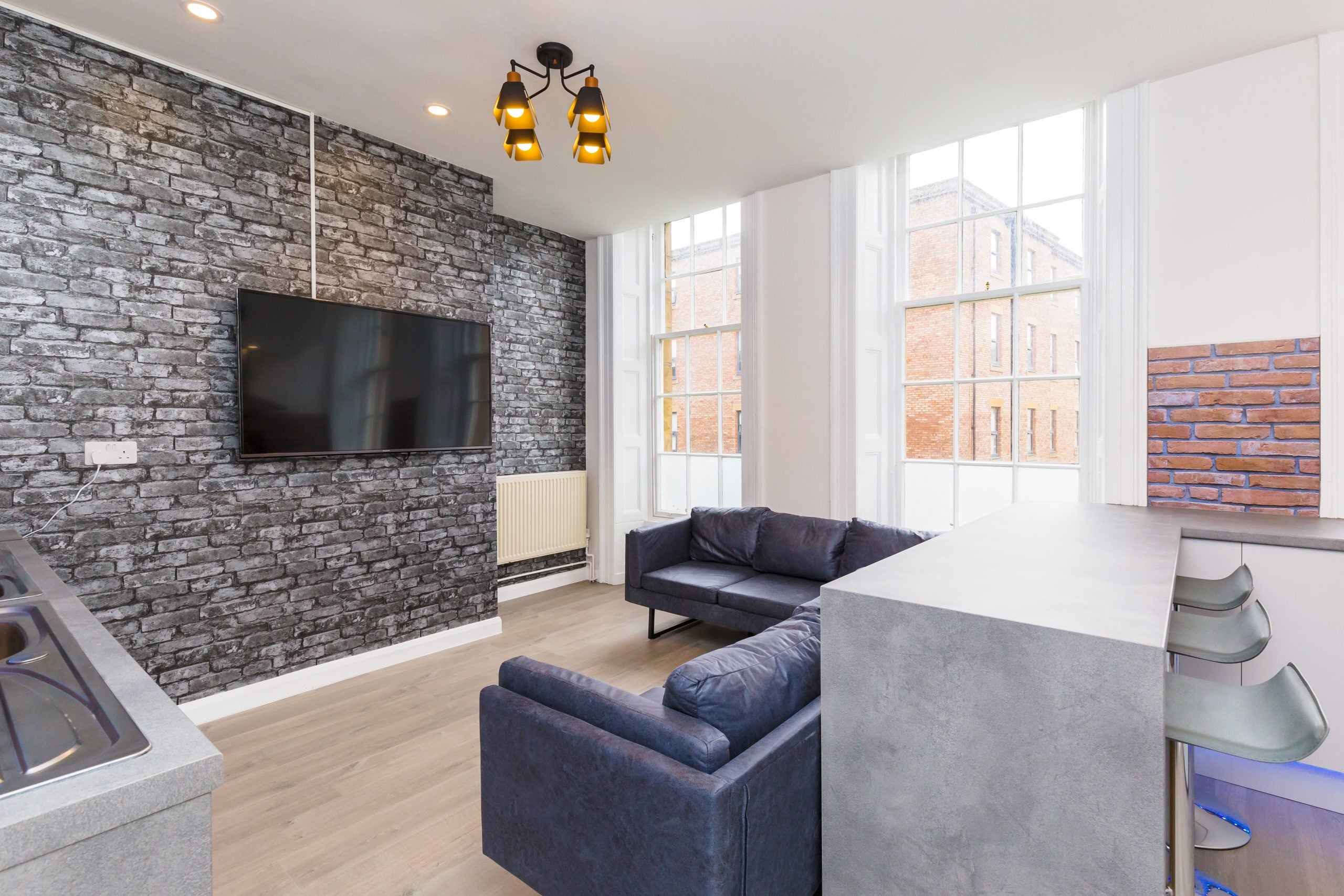 Flat Leazes Terrace in Newcastle upon Tyne