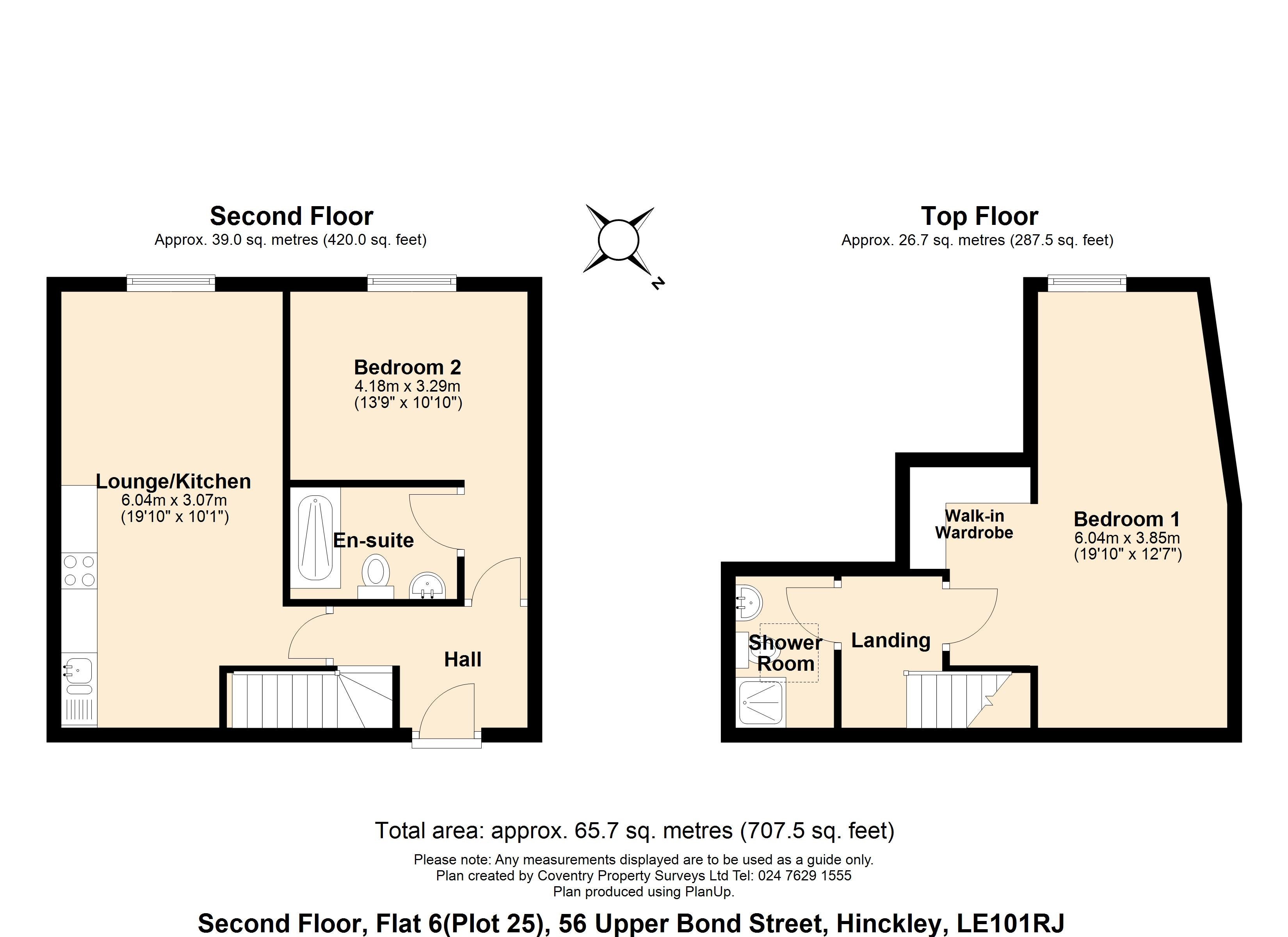 Flat Hinckley Park in Hinckley and Bosworth