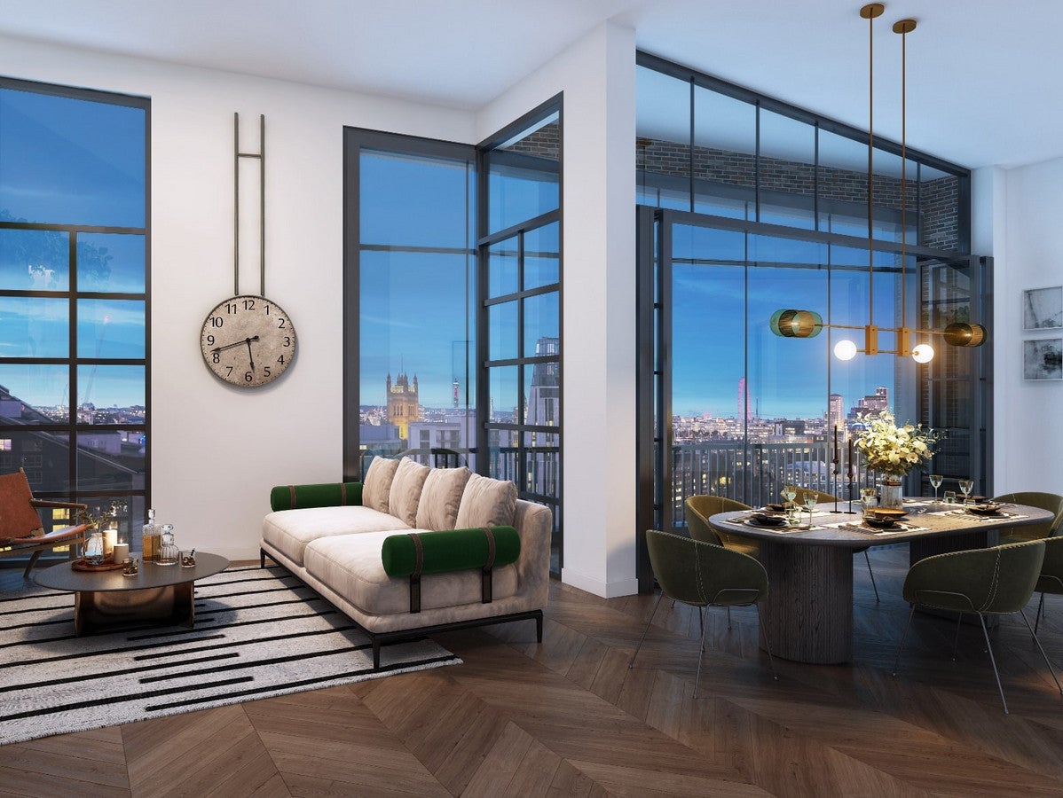 Flat Worgan Street in Greater London