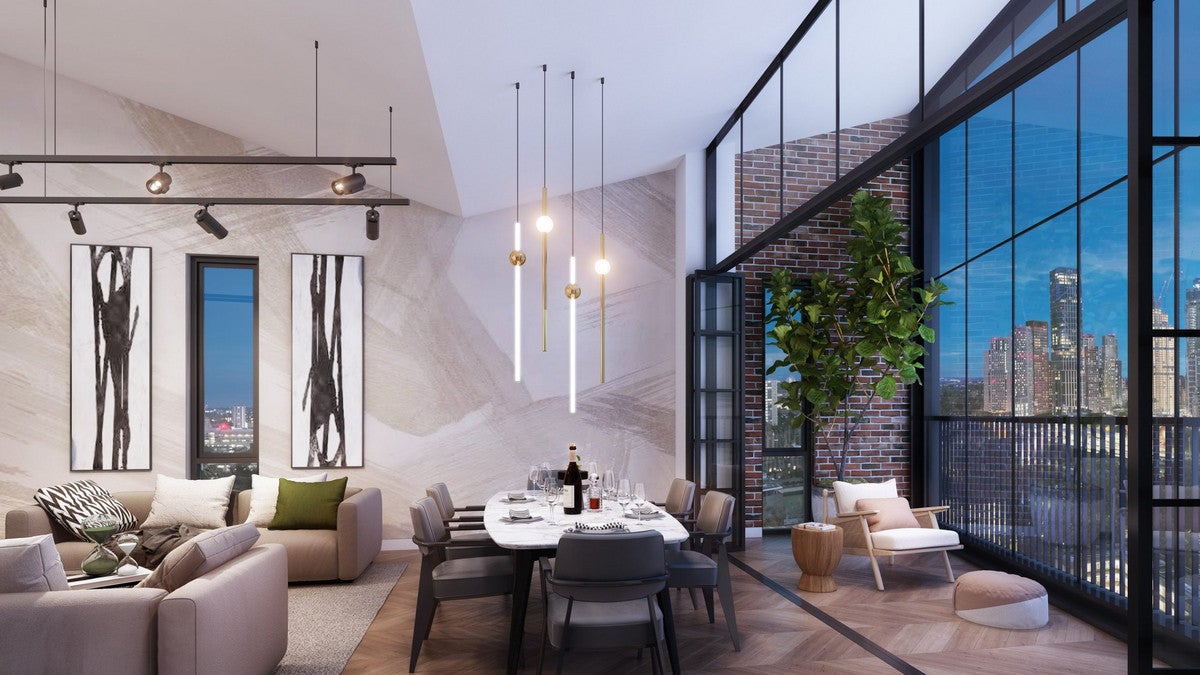 Flat Worgan Street in Greater London