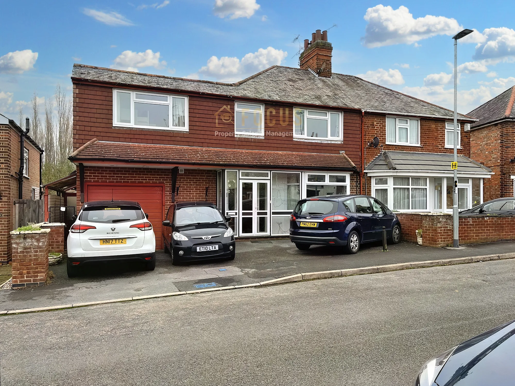 House Grange Road in Oadby and Wigston