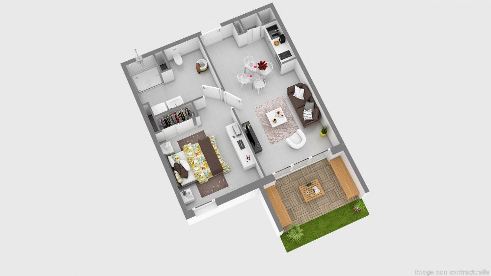 Appartement Rue de la Pradelle à Saint-Orens-de-Gameville