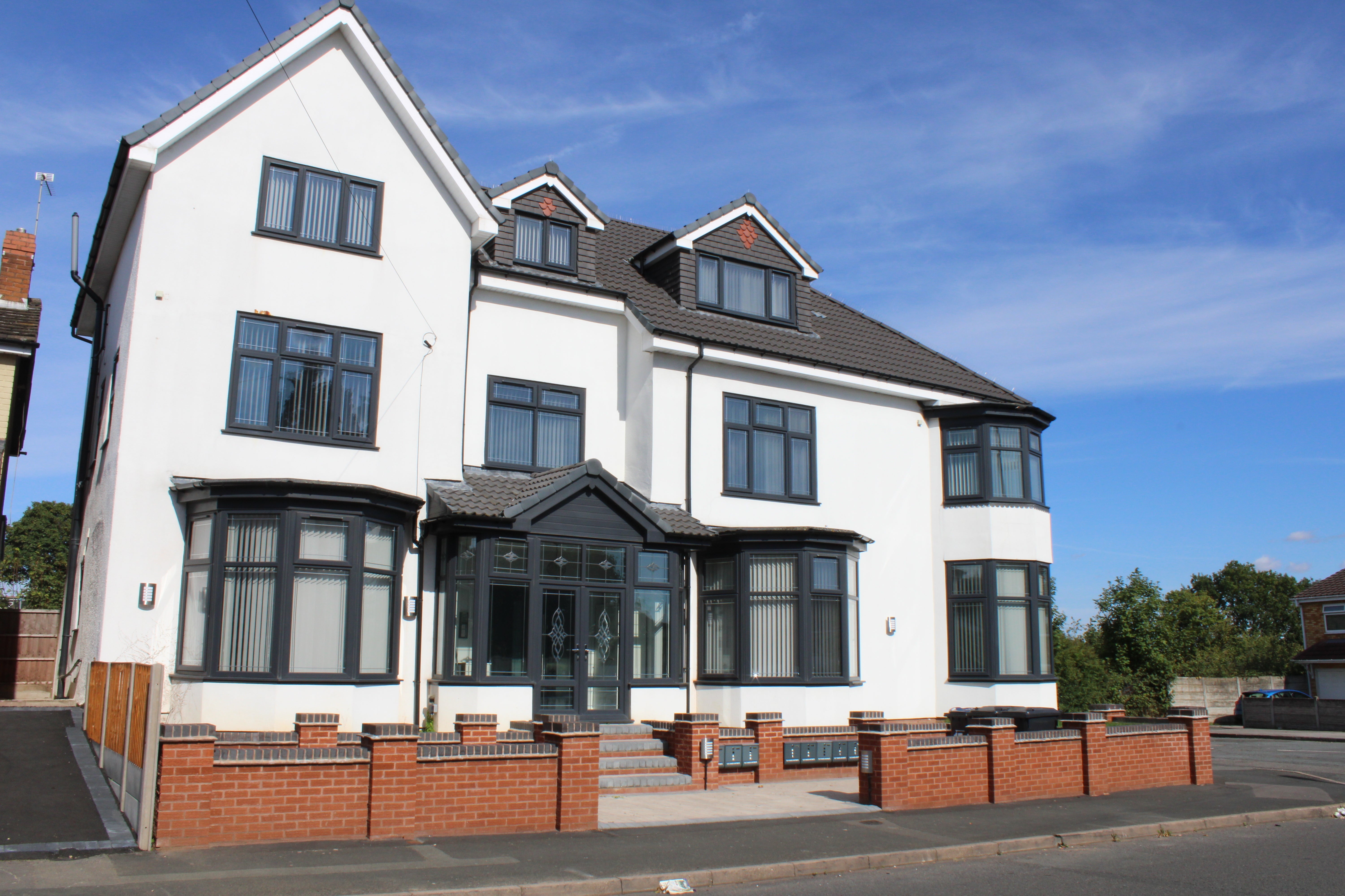 Flat Manor Road in Birmingham
