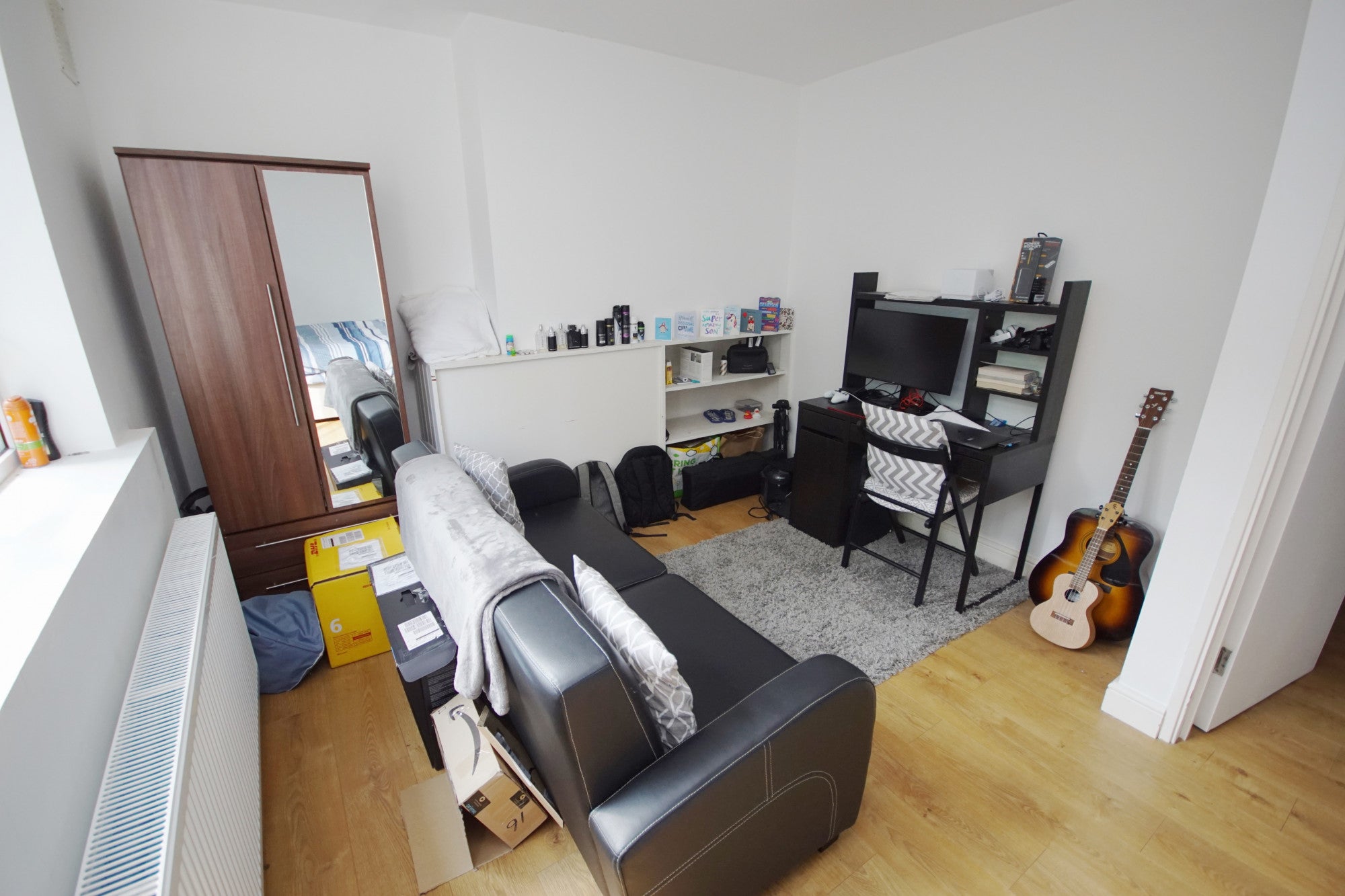 Flat Stanhope Parade in South Shields