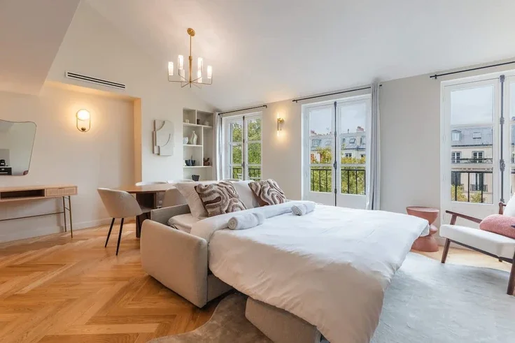 Flat Rue Jean Beausire in Paris