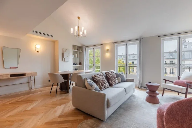 Flat Rue Jean Beausire in Paris
