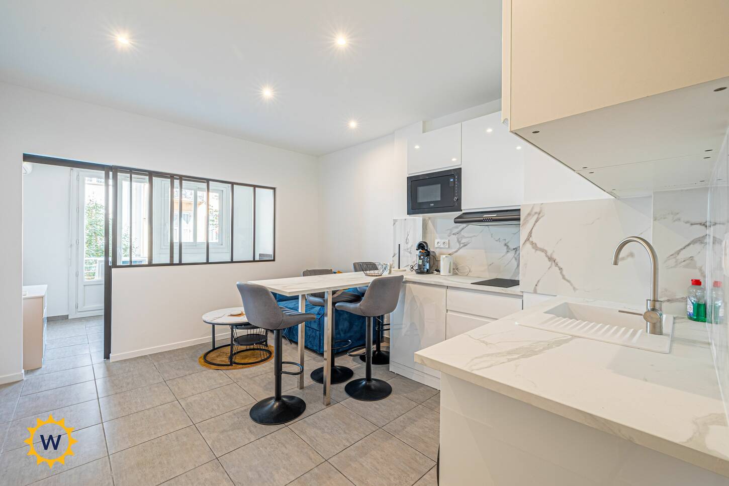 Flat Boulevard Gambetta in Nice