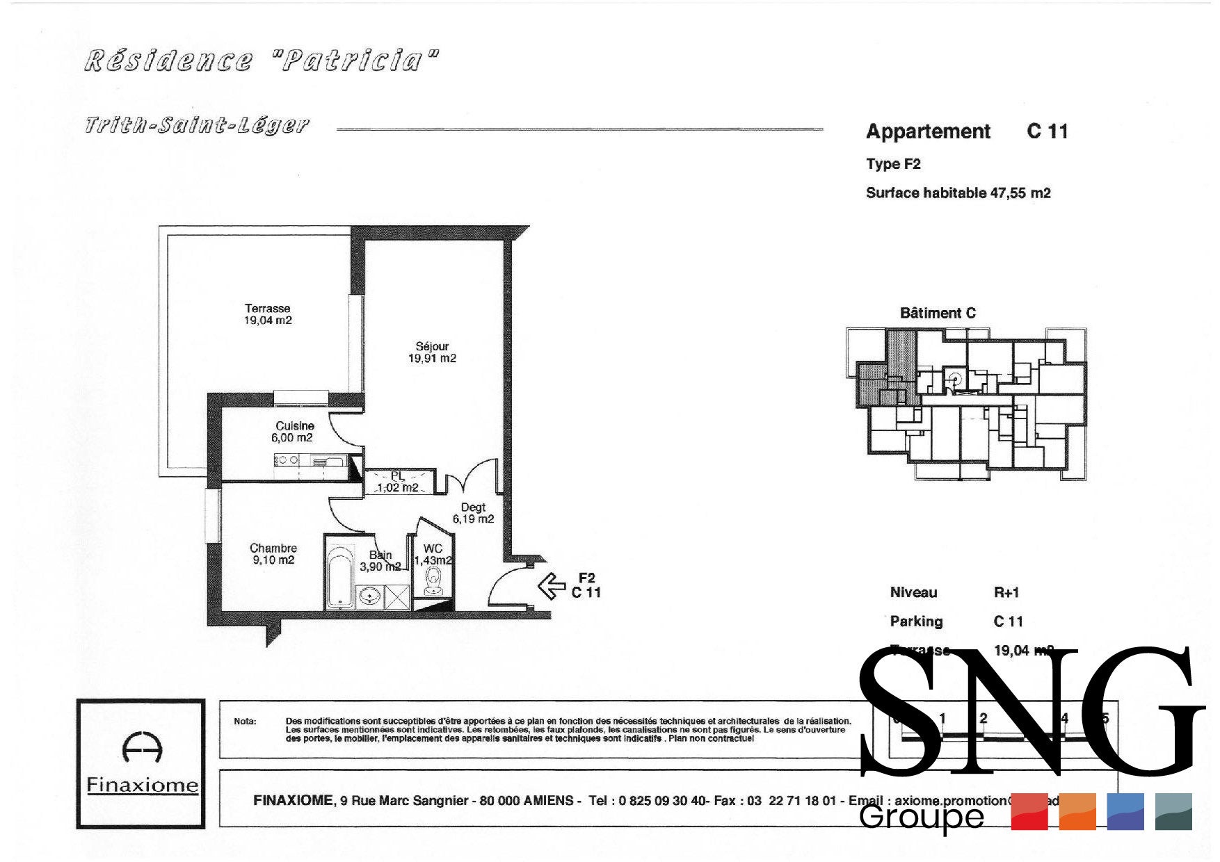 Appartement Rue Henri Barbusse à Trith-Saint-Léger