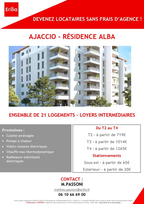 Appartement Chemin Alzo di Leva à Ajaccio