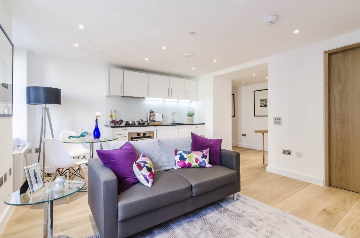 Flat Fleet Street in City of London