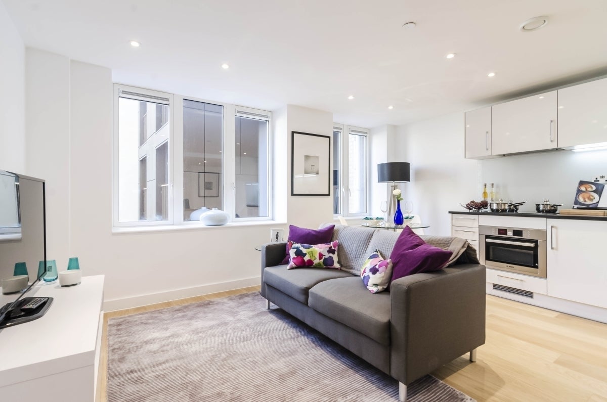 Flat Fleet Street in City of London