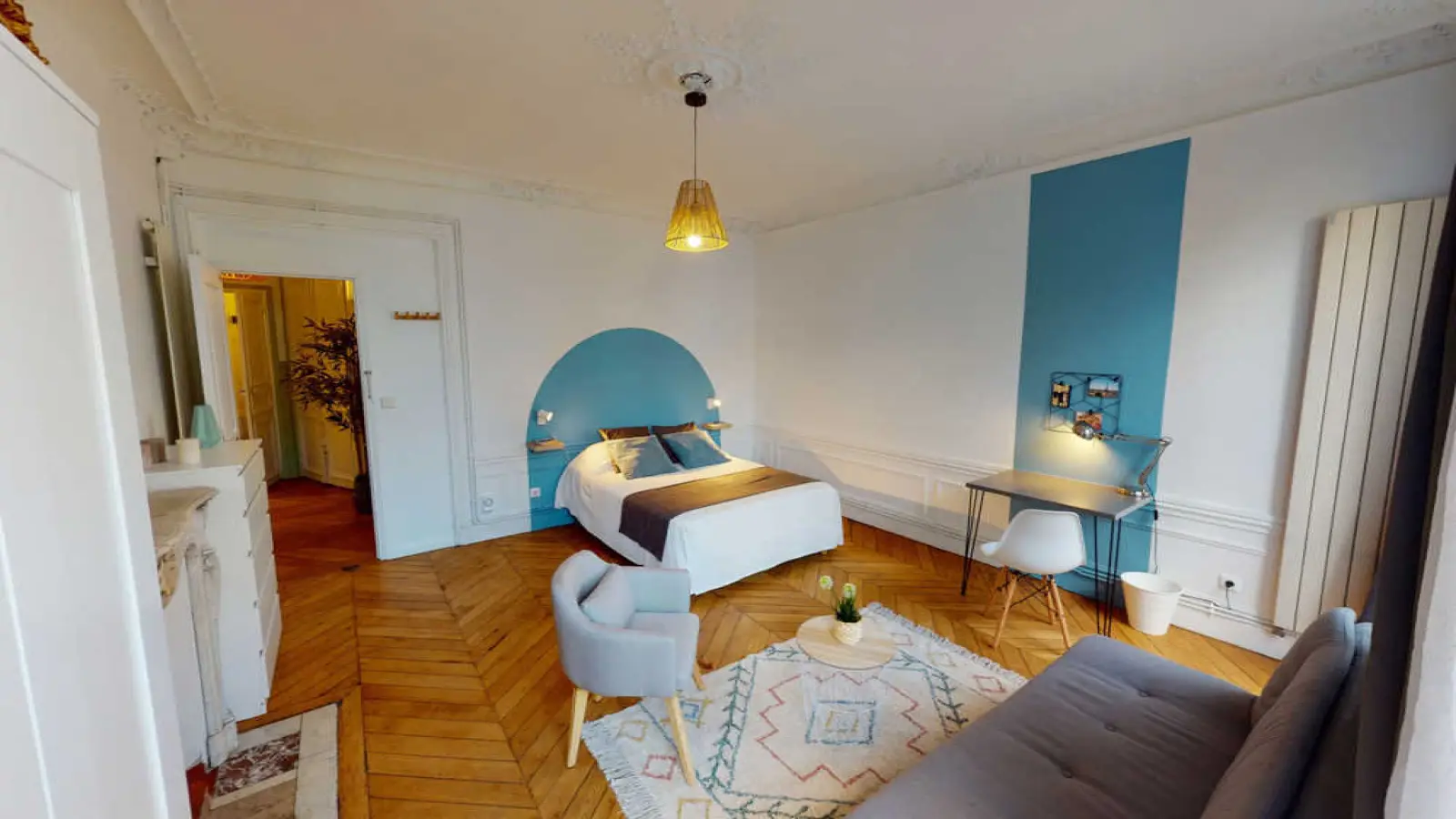Chambre Rue Lucien Sampaix à Paris