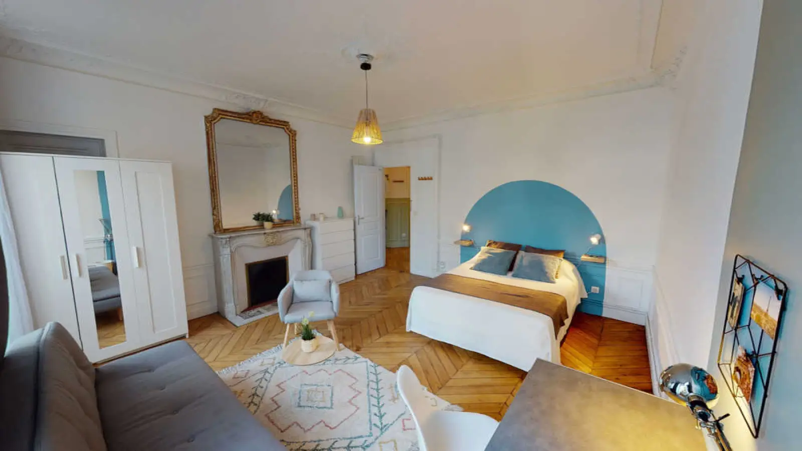 Chambre Rue Lucien Sampaix à Paris