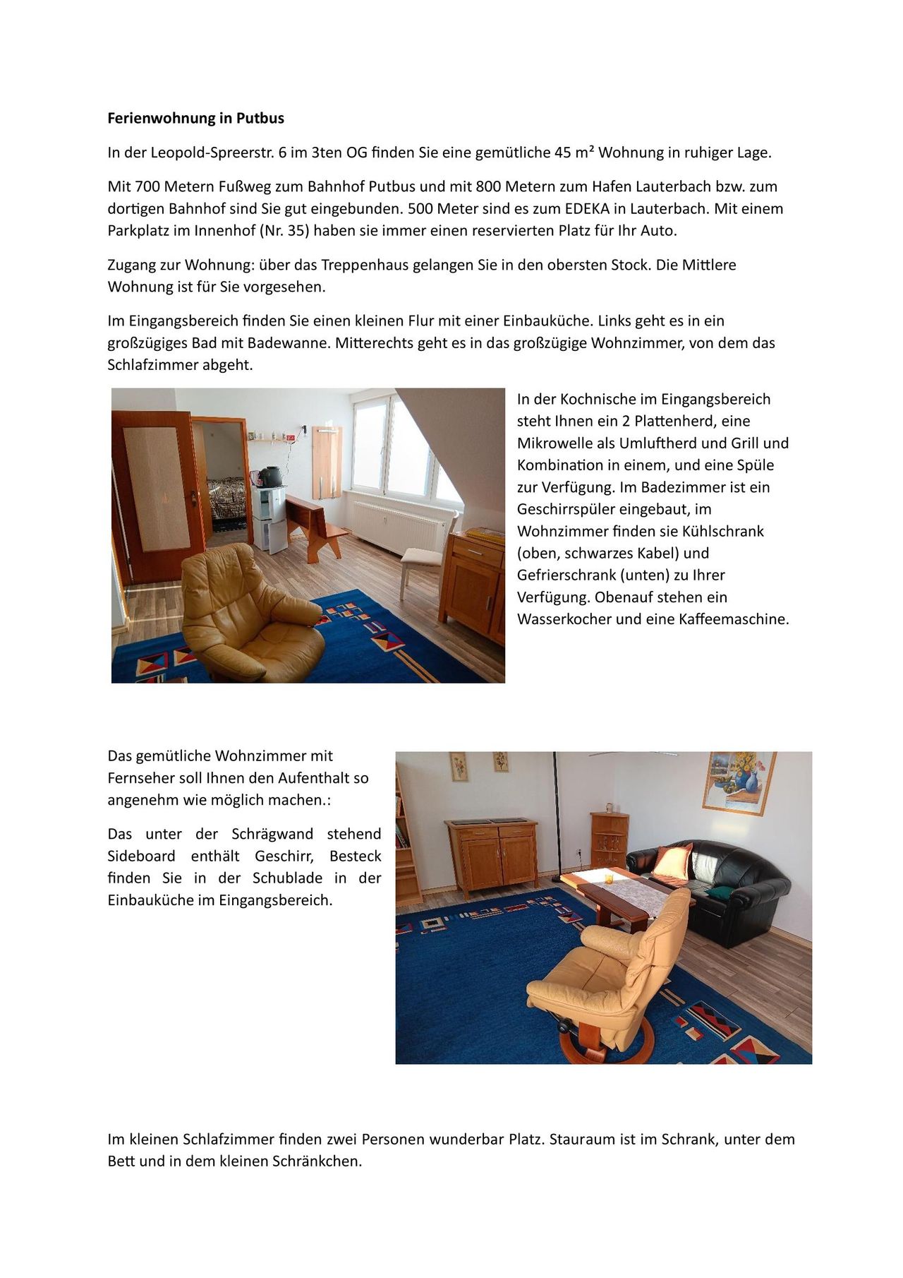 Wohnung Leopold-Spreer-Straße in Putbus