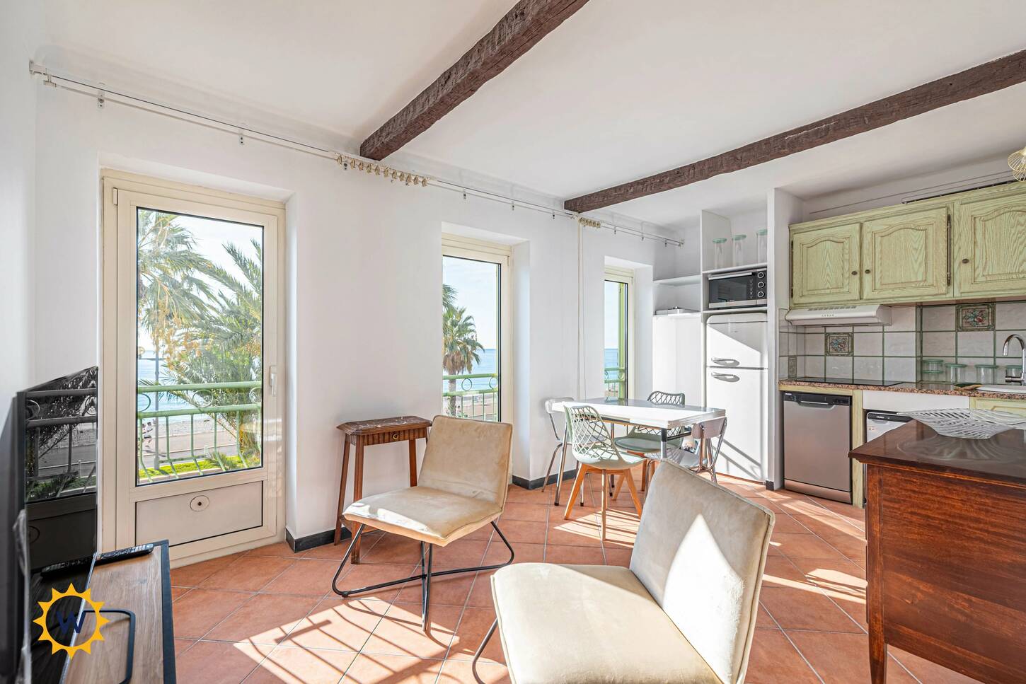 Flat Boulevard Gambetta in Nice