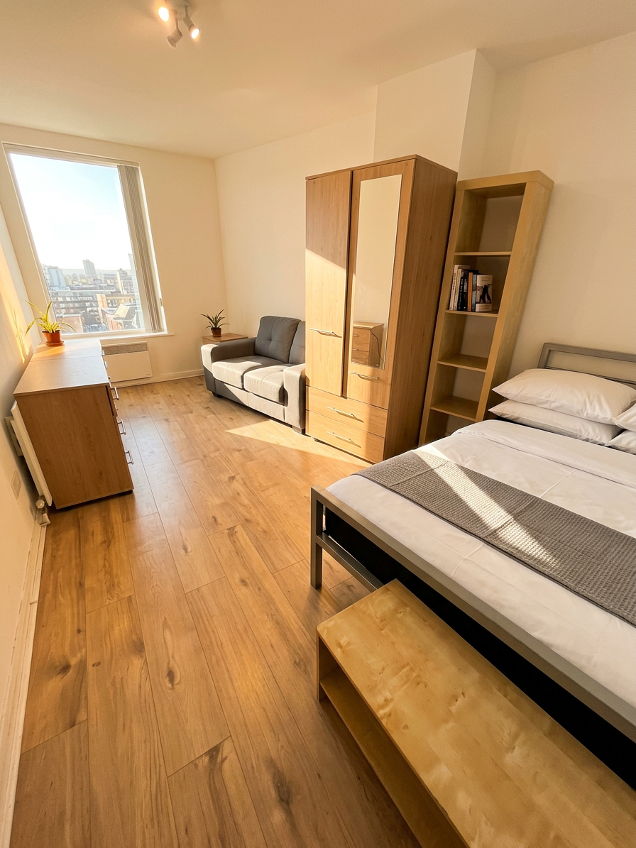 Flat Peveril Street in Nottingham