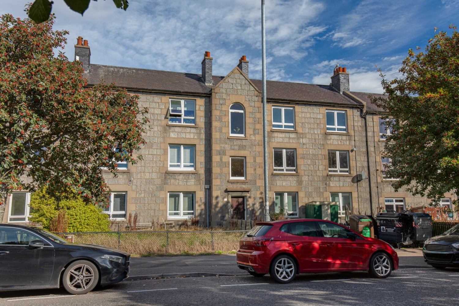 Flat School Road in Aberdeen City