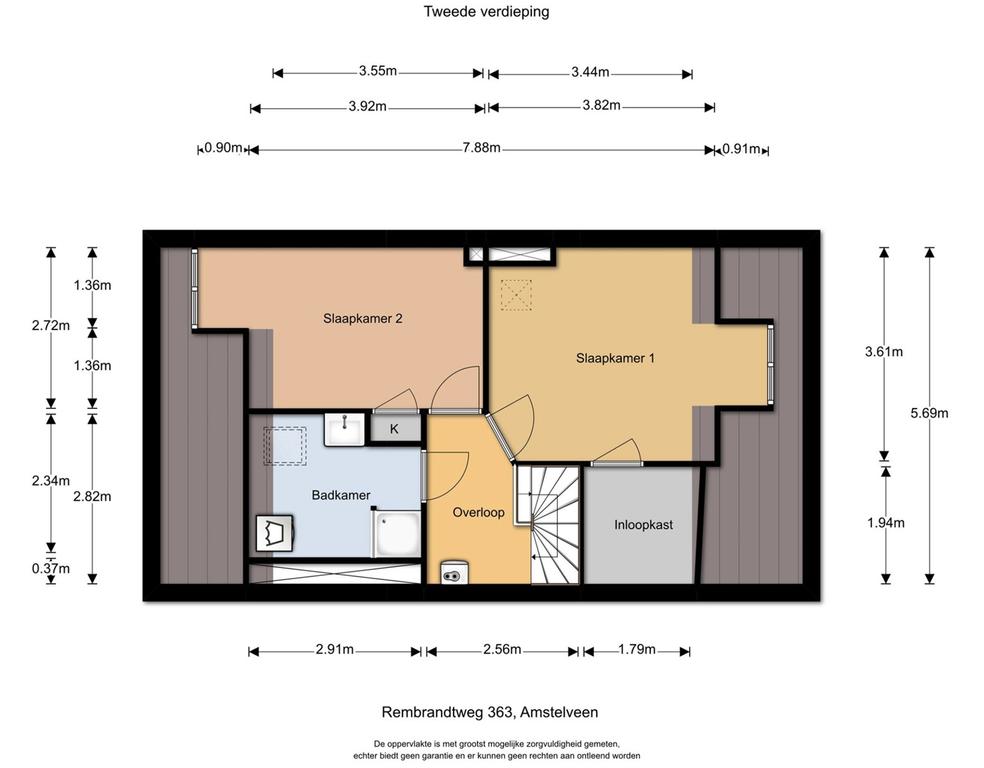 Appartement te huur: Rembrandtweg, Amstelveen