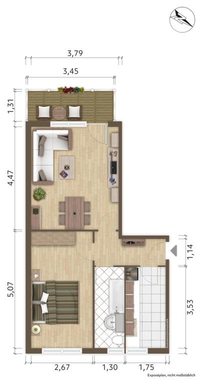Wohnung Schöpsdorfer Straße in Hoyerswerda
