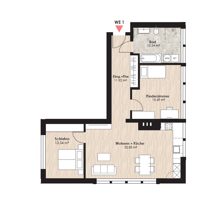 Wohnung Jägerstraße in Lünen
