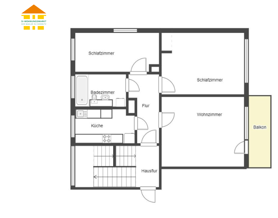 Wohnung Ritterstraße in Chemnitz