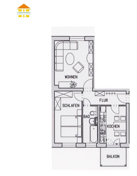 Wohnung Zschopauer Straße in Chemnitz
