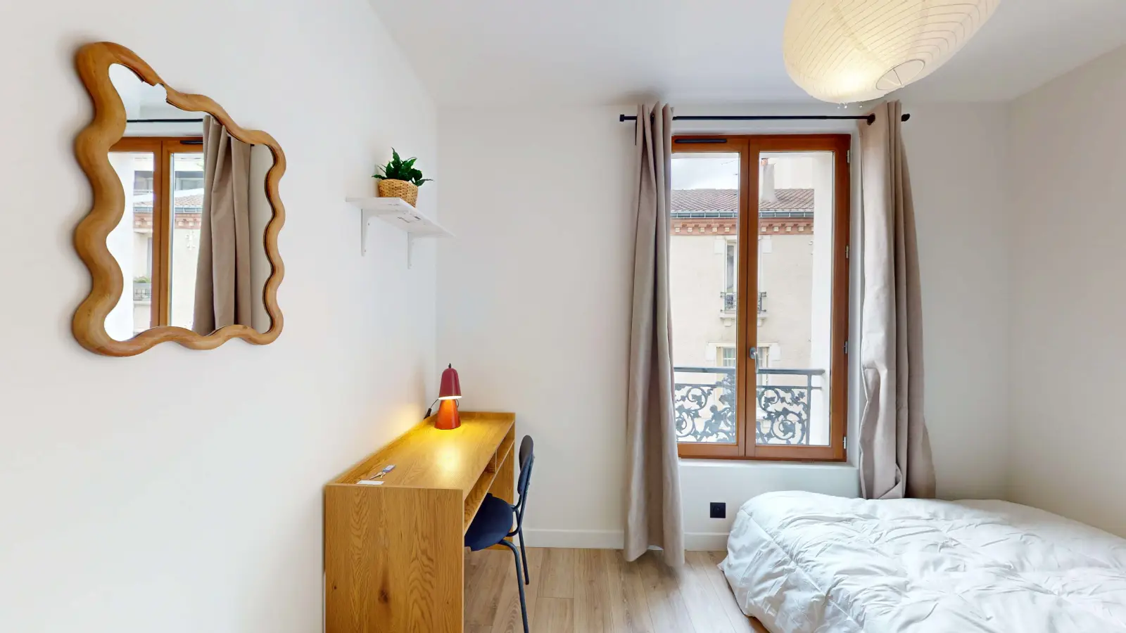 Chambre Passage Gauthier à Paris