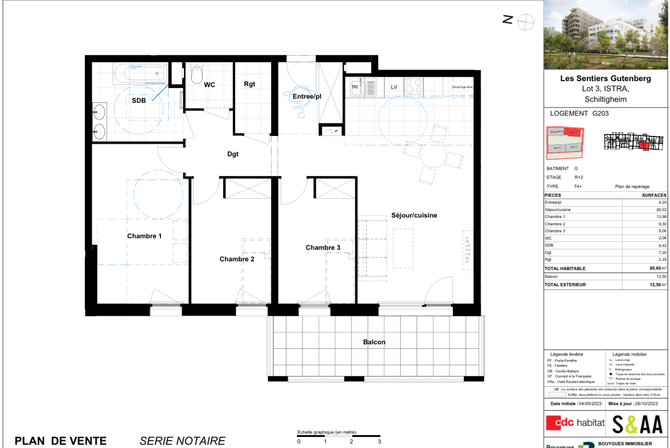 Flat Rue Clemenceau in Schiltigheim