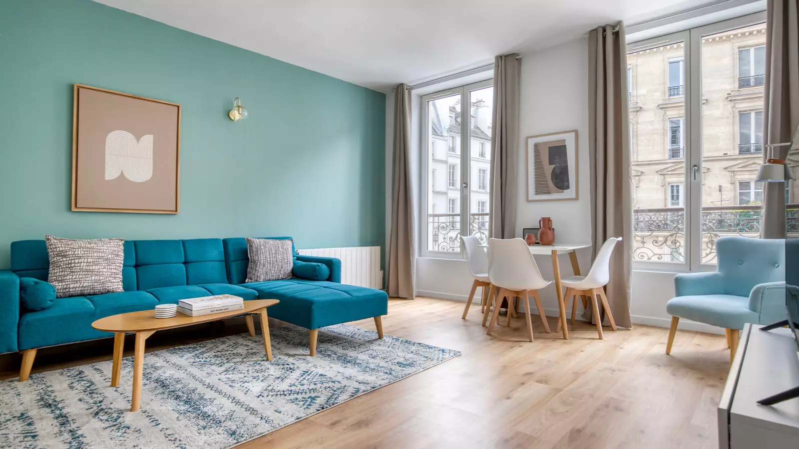 Flat Rue du Temple in Paris