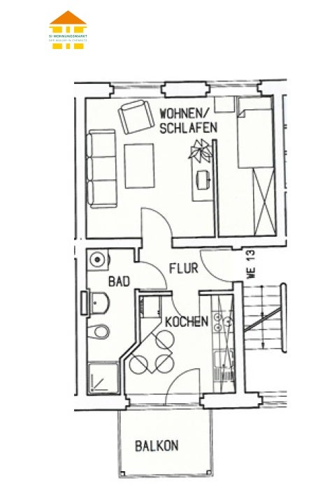 Wohnung Sachsenring in Chemnitz