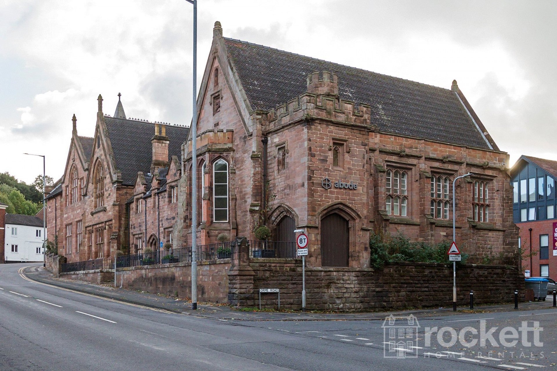 Flat Orme Road in Newcastle-under-Lyme