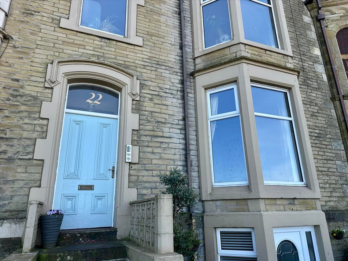 Flat Marine Road West in Morecambe