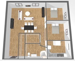 Flat Rue des Treilles in Libourne