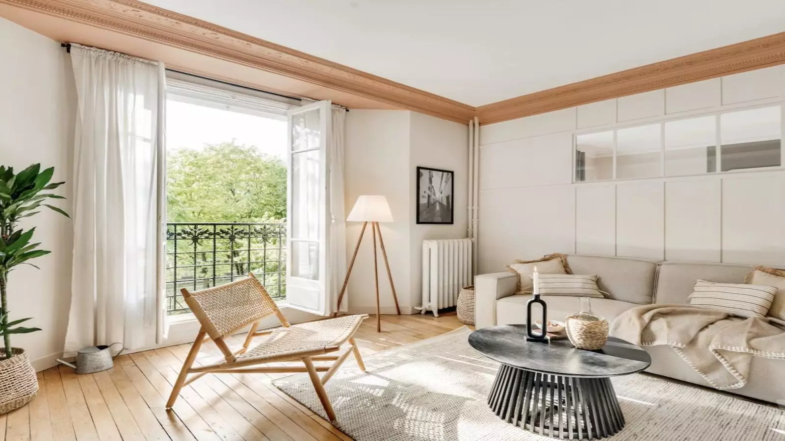 Flat Rue Lacretelle in Paris