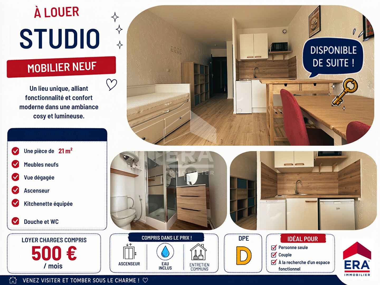 Appartement Rue des Charrières à Orléans