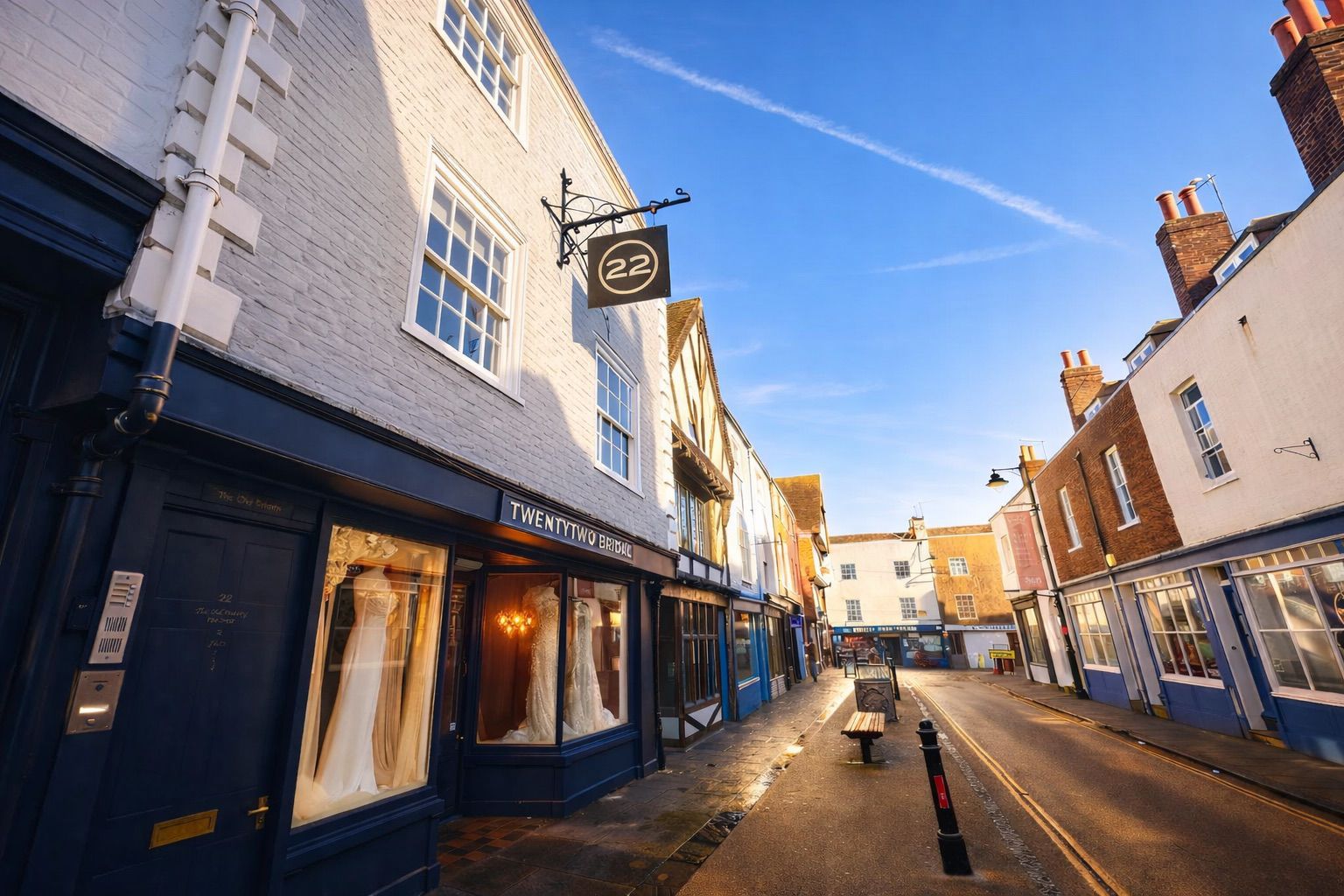 Flat Palace Street in Canterbury