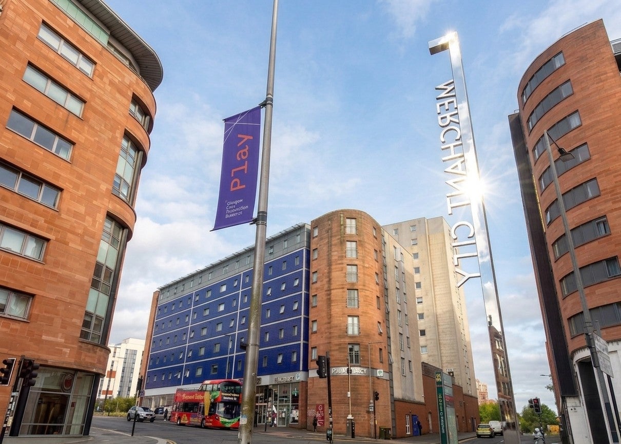 Flat Blackfriars Road in Glasgow