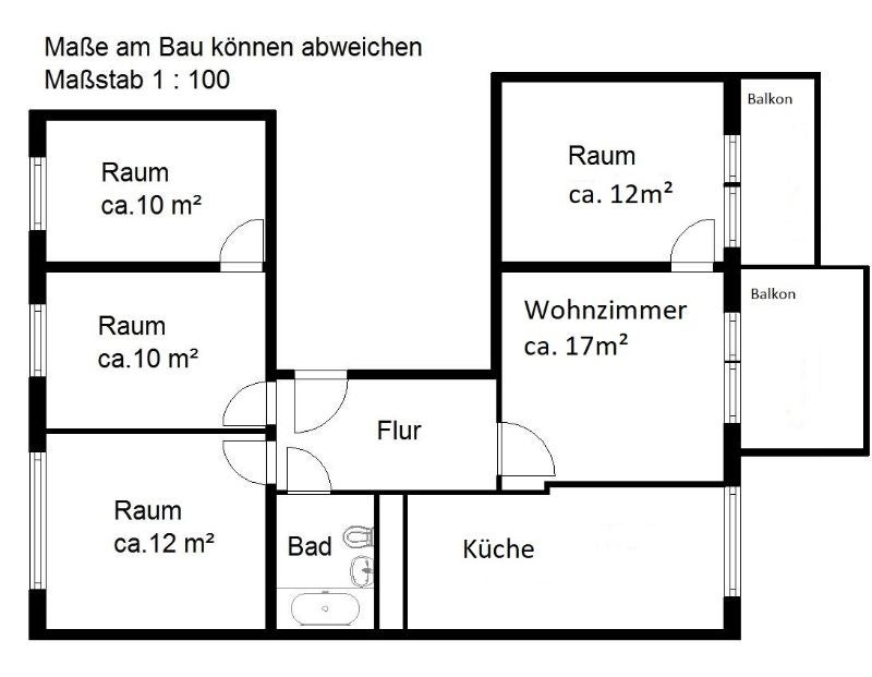 Wohnung Saalering in Halle (Saale)