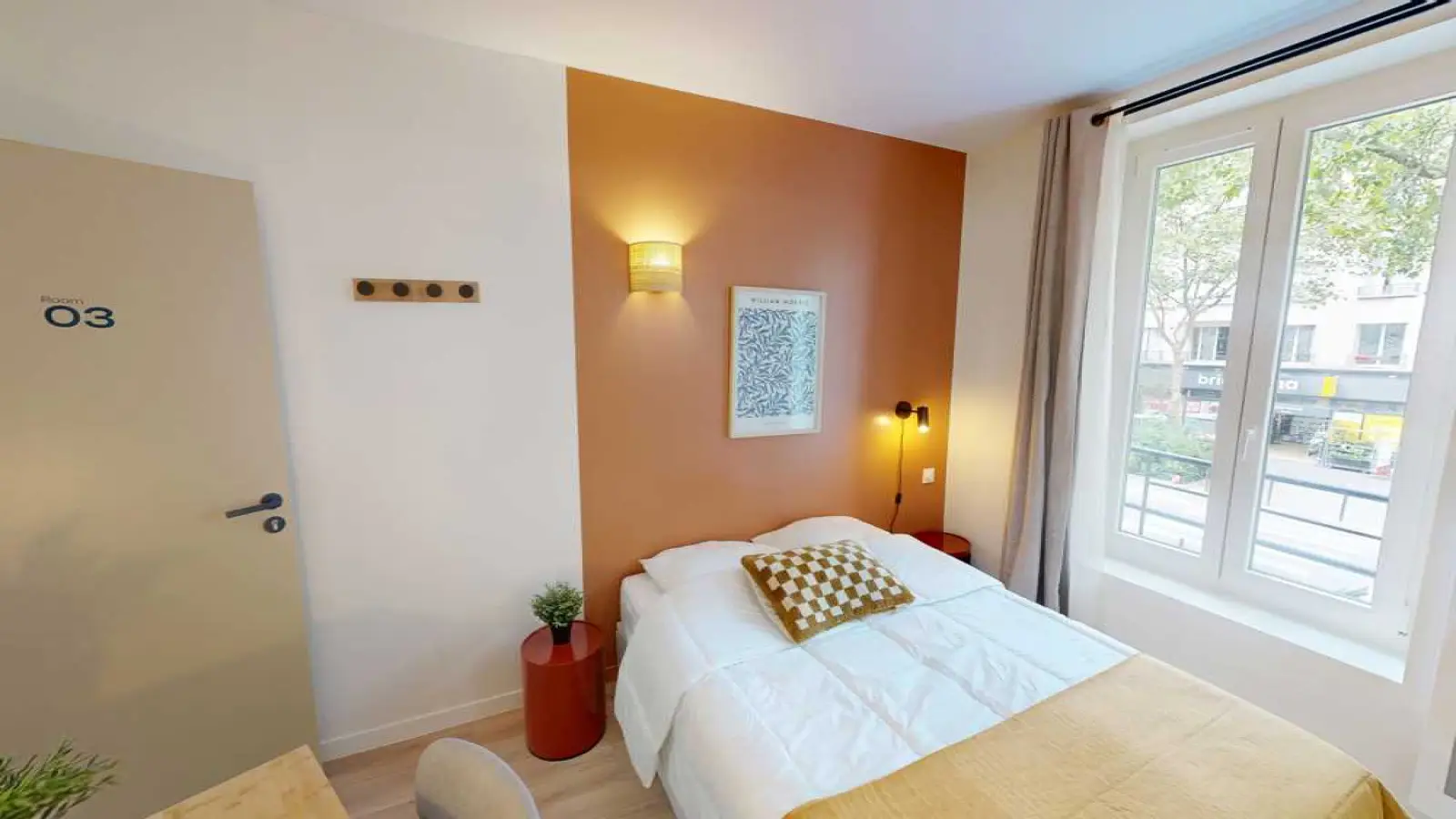 Chambre Place de la Bataille de Stalingrad à Paris