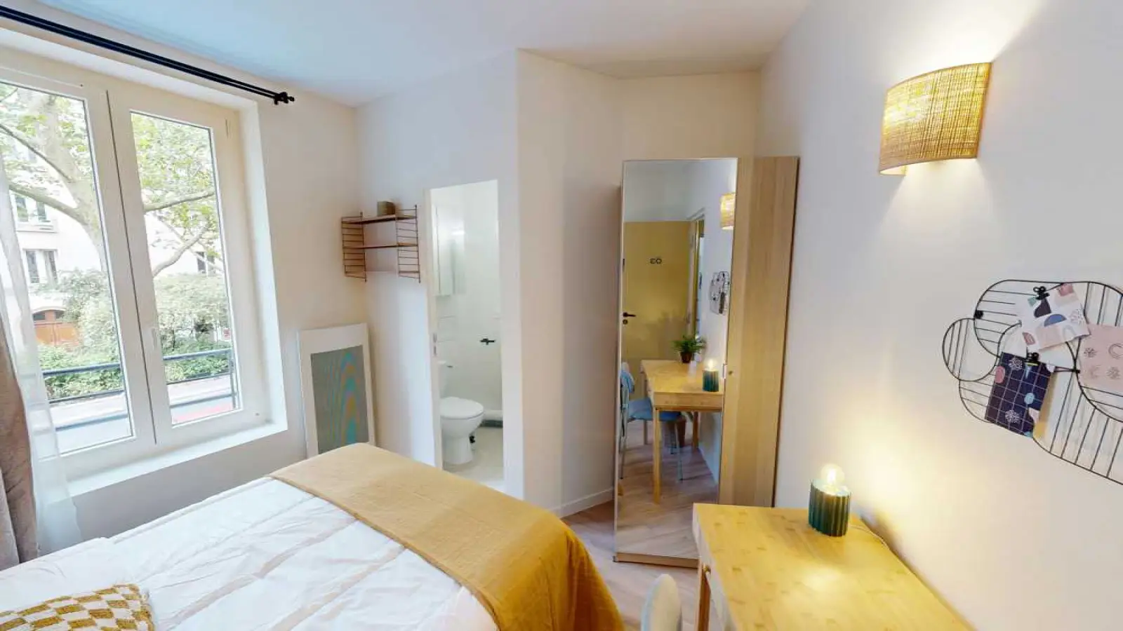 Chambre Place de la Bataille de Stalingrad à Paris