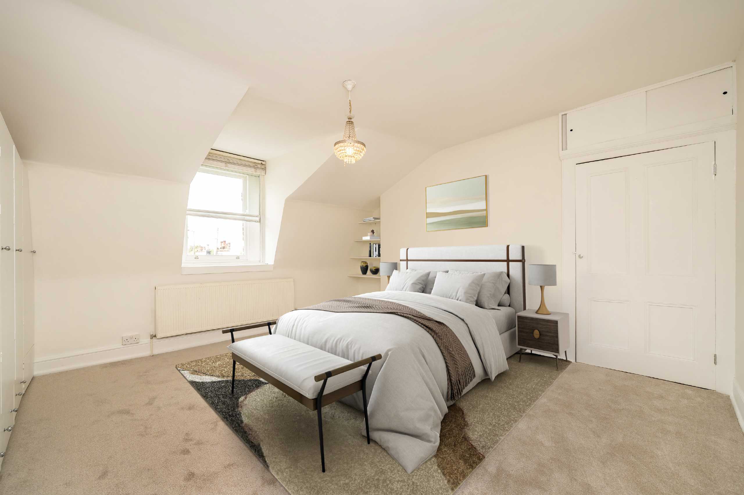 Flat Holland Road in Greater London