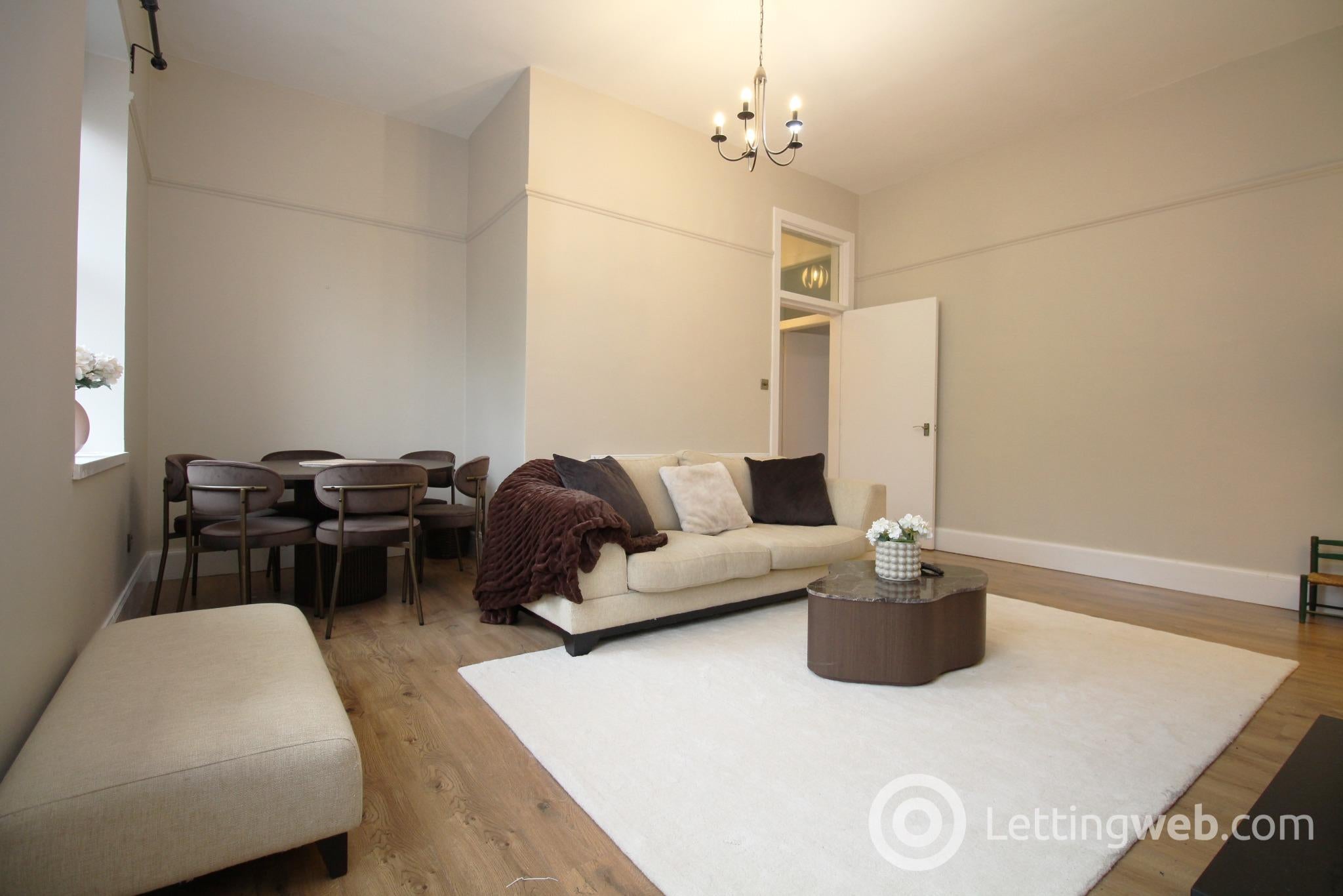 Flat Beith Street in Glasgow