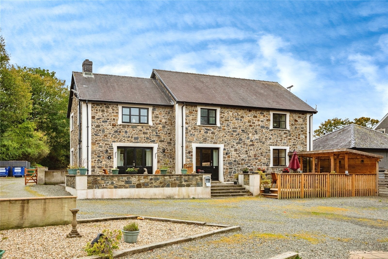 House Penrhiw Pistyll Lane in New Quay