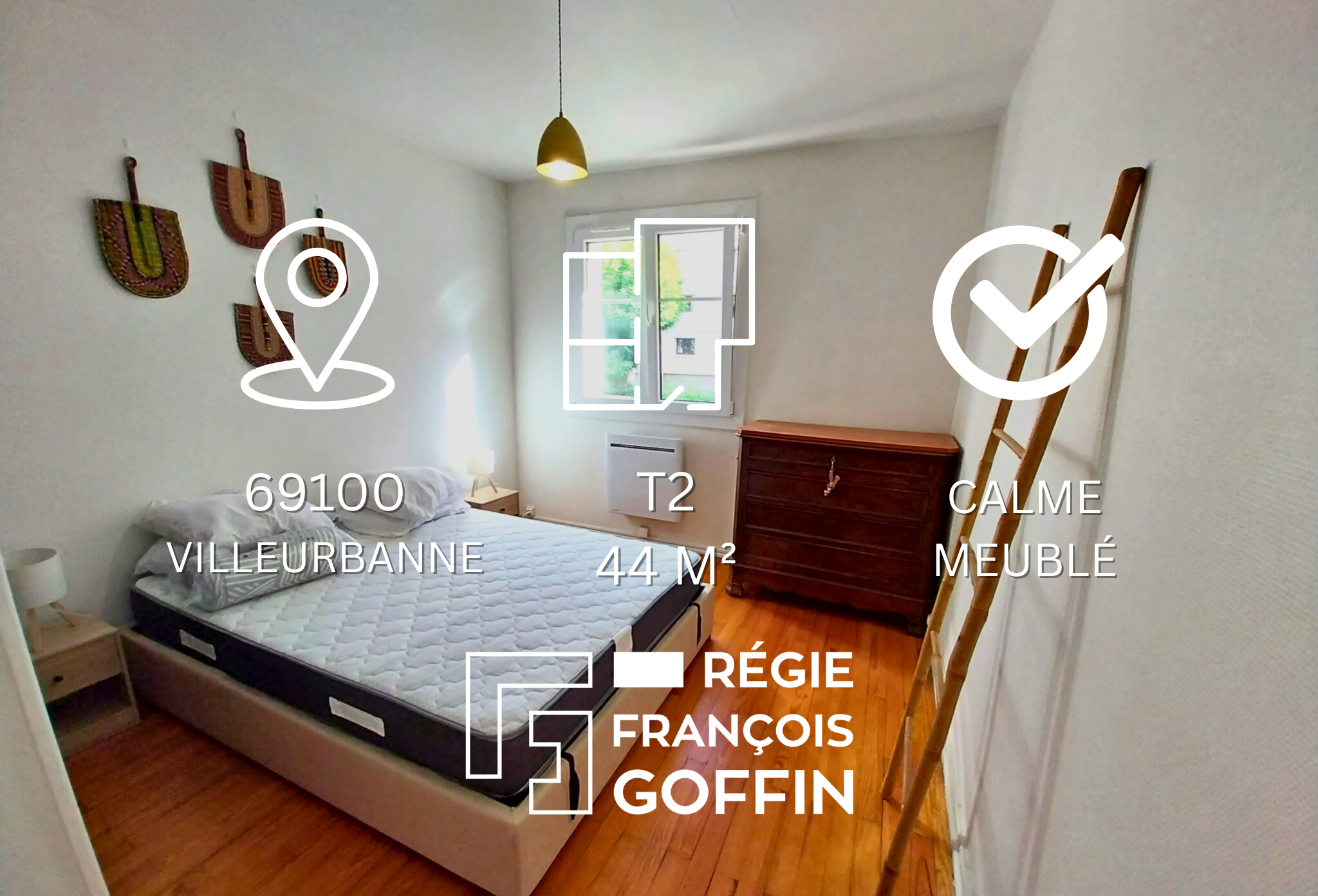 Flat Rue Antoine Bernoux in Villeurbanne